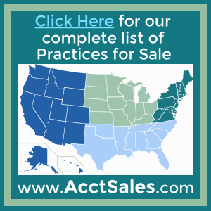 For a complete list of CPA & Accounting Practices for Sale - click here